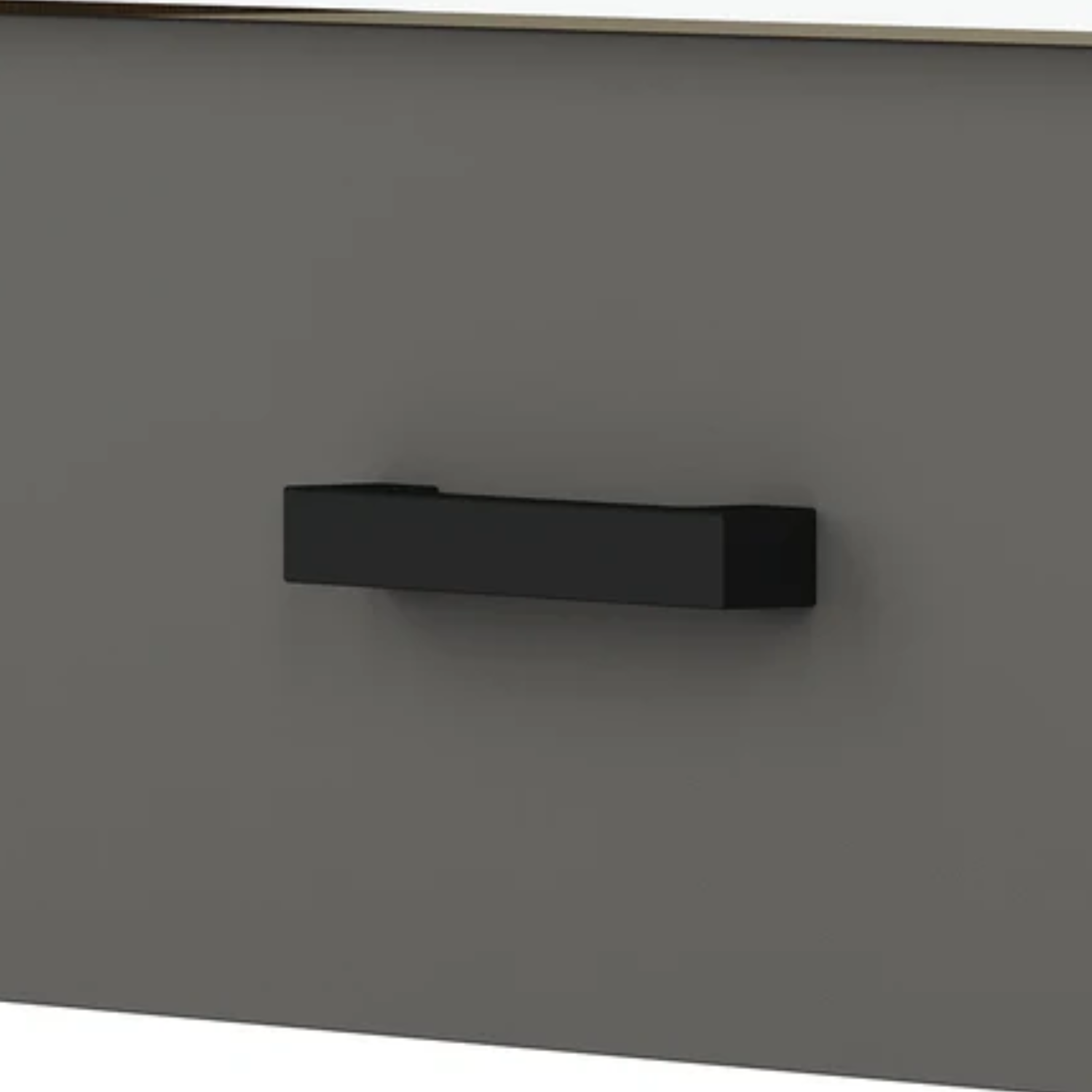 Lit Contemporain avec Structure en Bois et Métal - Confort et Élégance