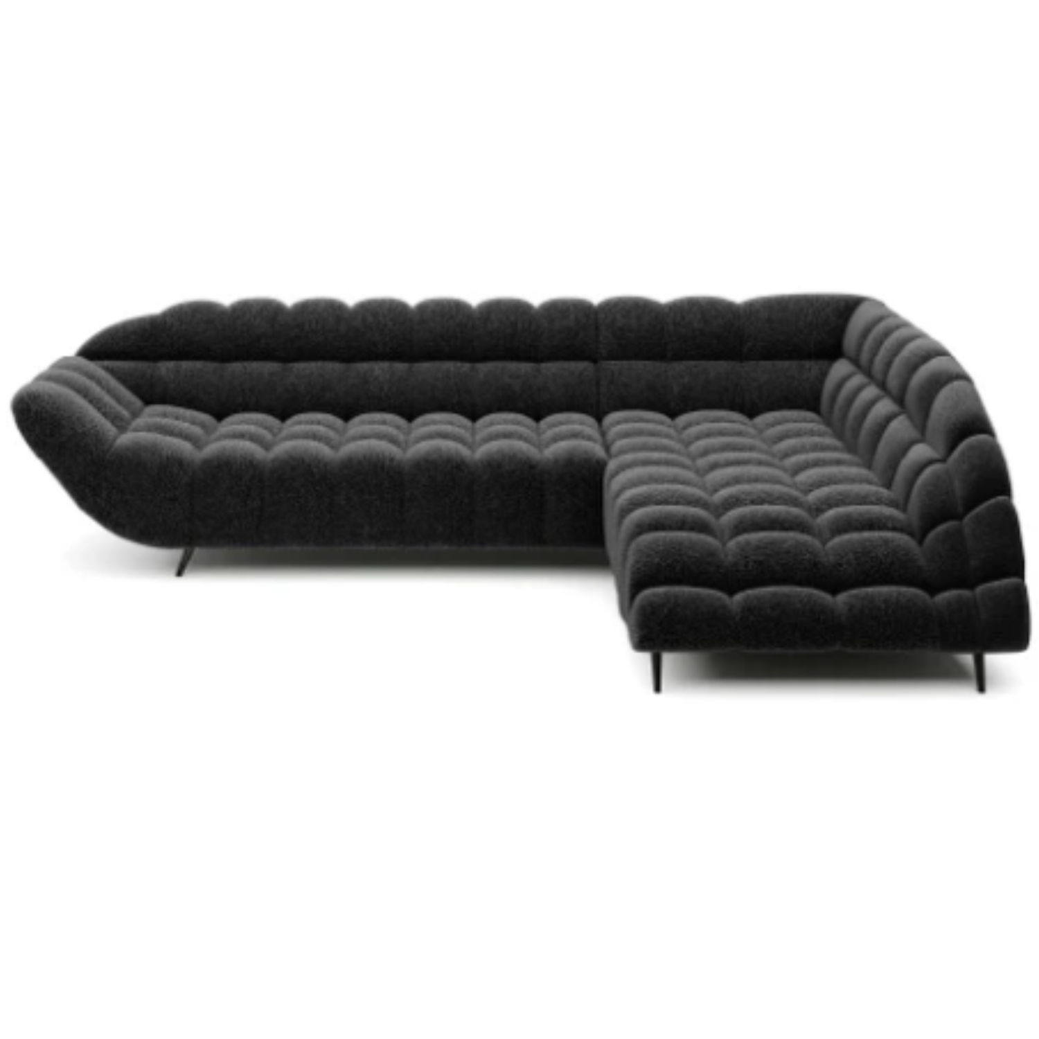 Canapé d’Angle – Design Moderne avec Profondeur d’Assise Réglable Électriquement