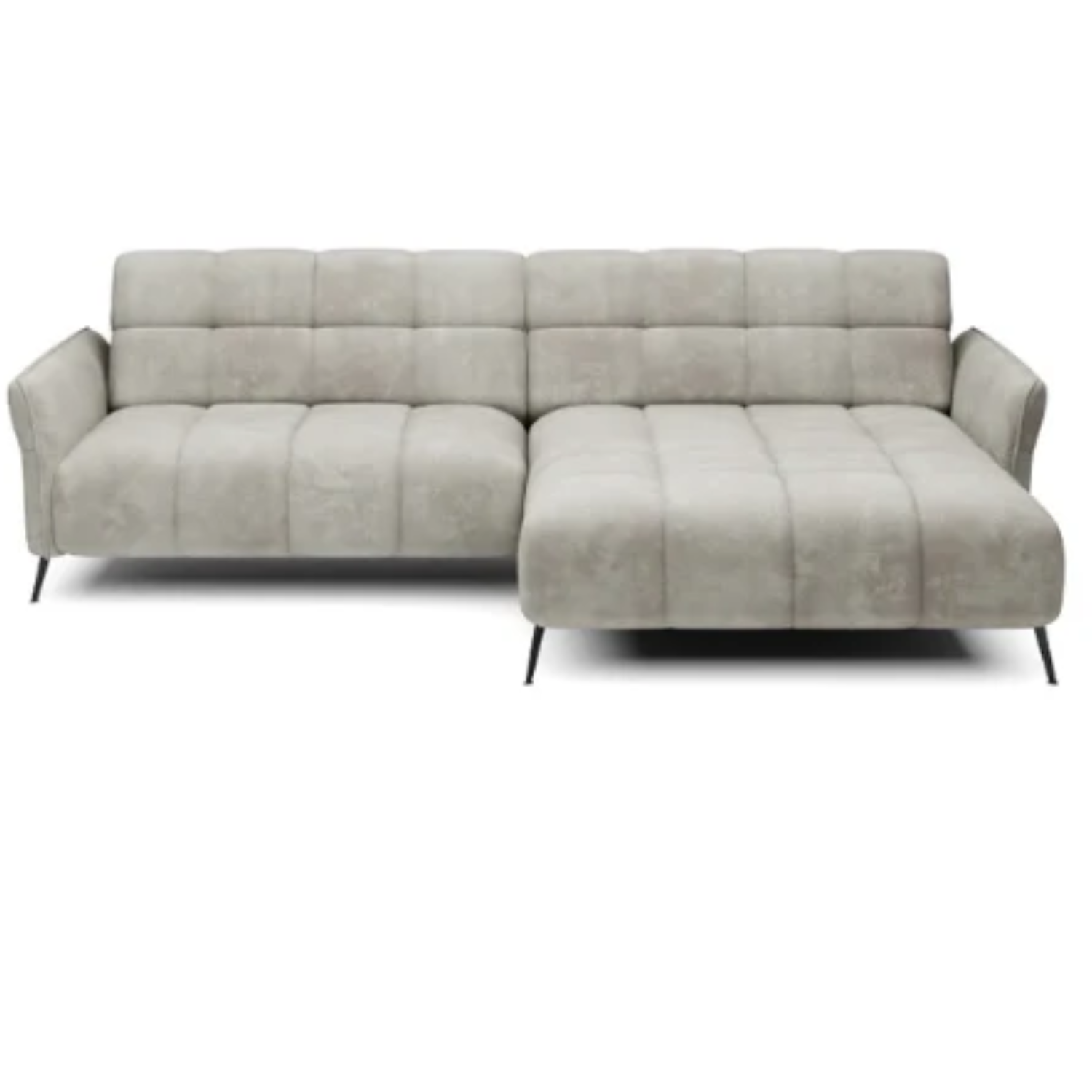 Canapé d’Angle  Haut de Gamme – Réglage Électrique de l’Assise, Design Moderne, Confort Sur Mesure | Tissu Premium & Structure Robuste