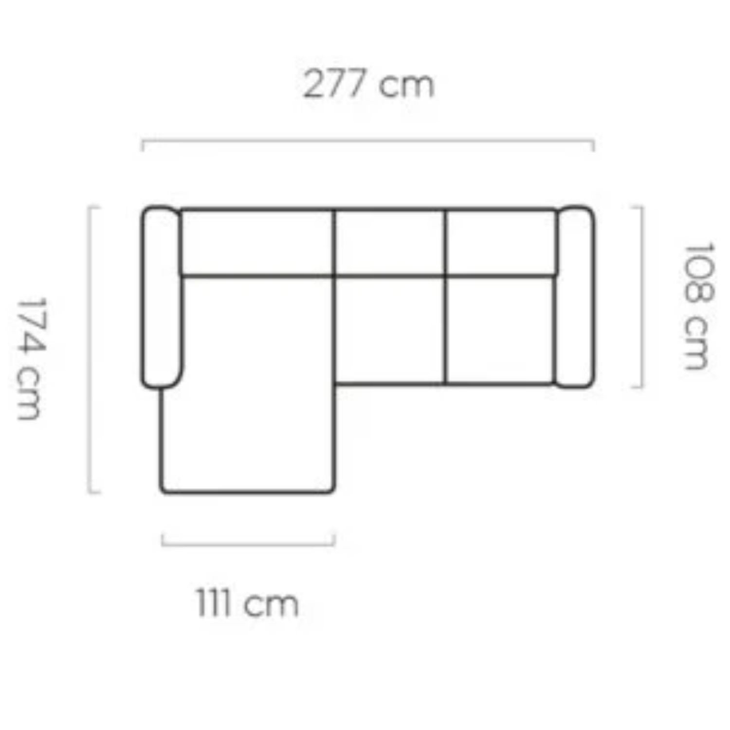 Canapé d’angle beige avec Assise extensible électrique