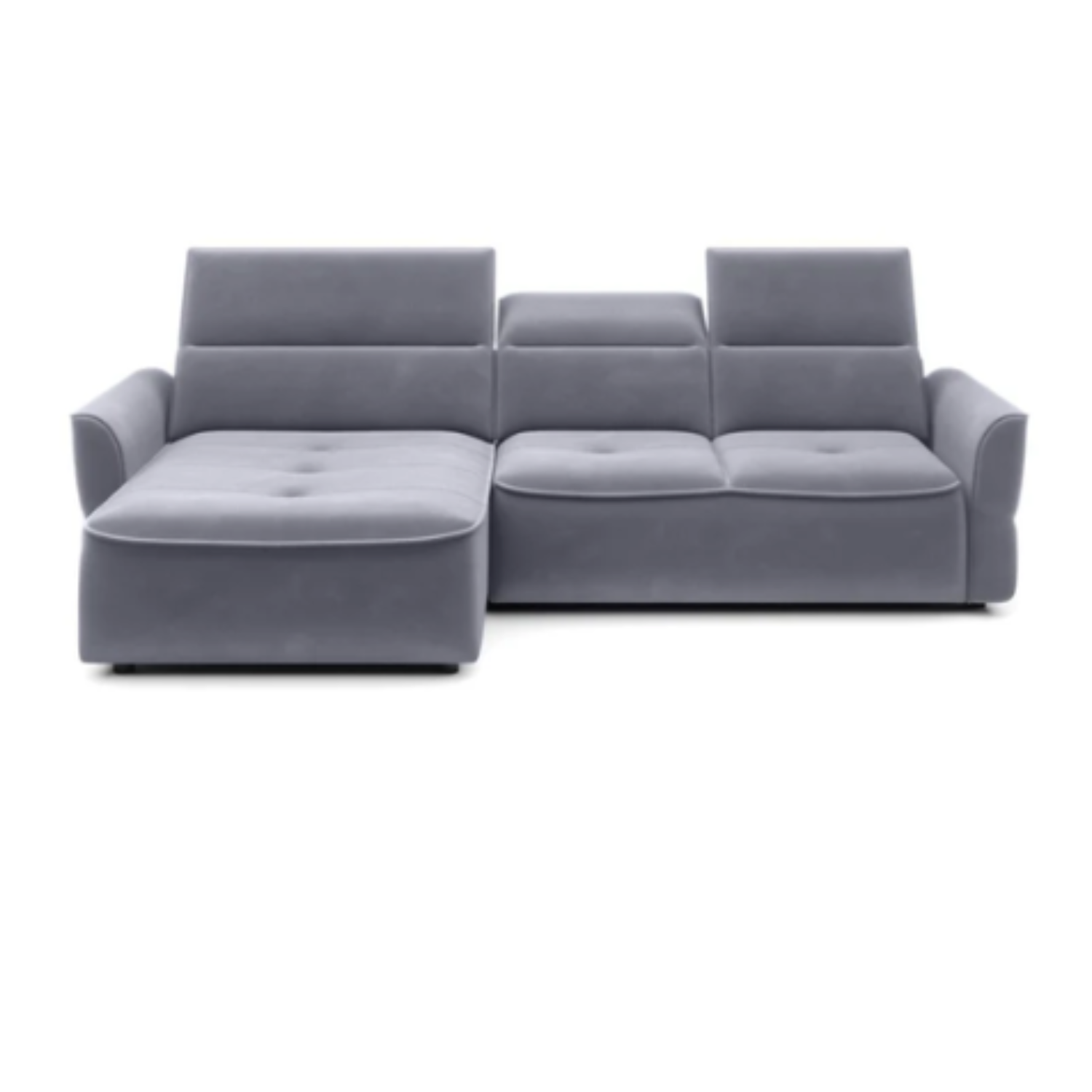 Canapé d'Angle Convertible - Design Moderne, Confort Optimal, Disponible en 3 Tailles | Canapé Réversible avec Coffre de Rangement