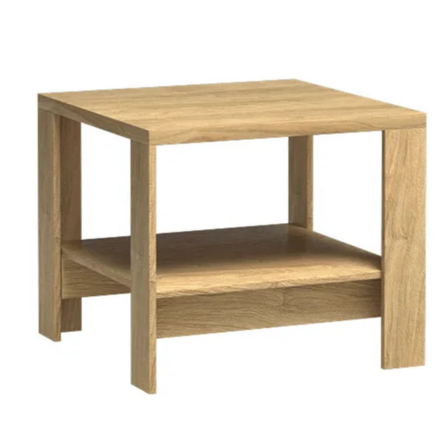 Table basse en Hickory Naturel