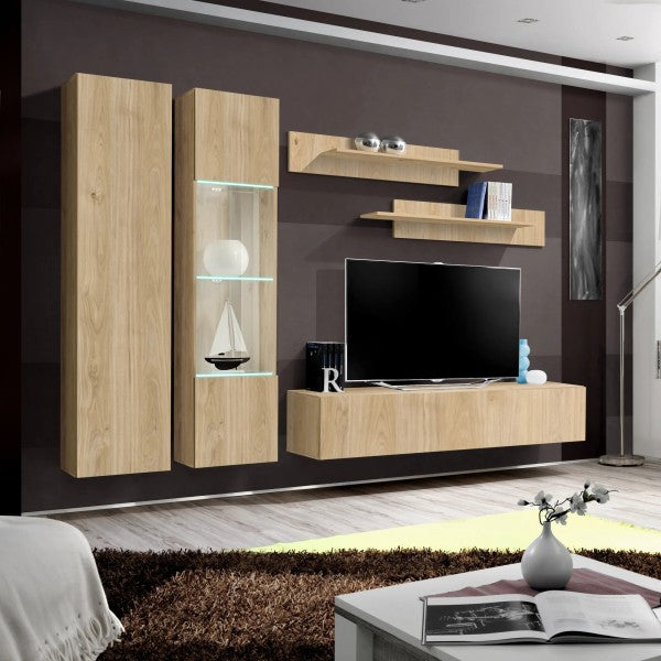 FLY A5 wall unit, hickory Jackson