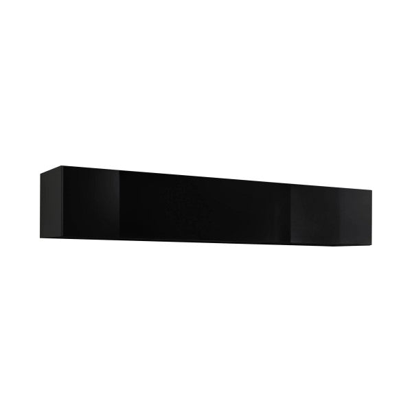 FLY 50 horizontal wall cabinet, noir brillant — vue 2