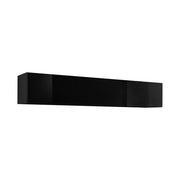 FLY 50 horizontal wall cabinet, noir brillant — vue 2