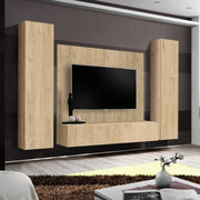 FLY A-P1 wall unit with a panel, hickory Jackson