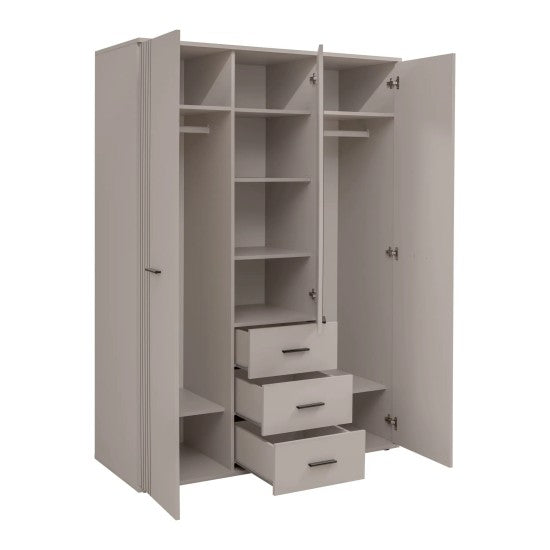 Armoire SIGMA 135 cm, Three Doors and a Mirror — vue 2