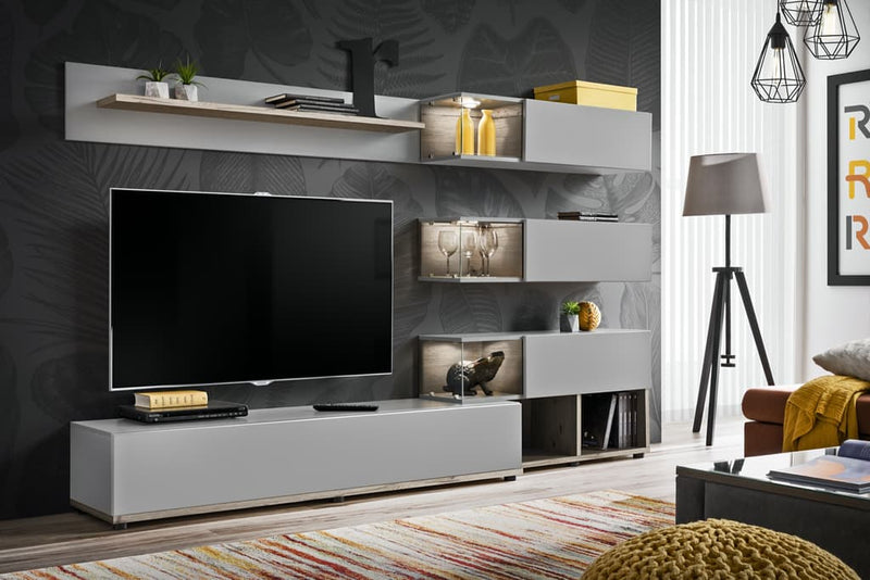 Composition TV SILK 240cm - vue principale