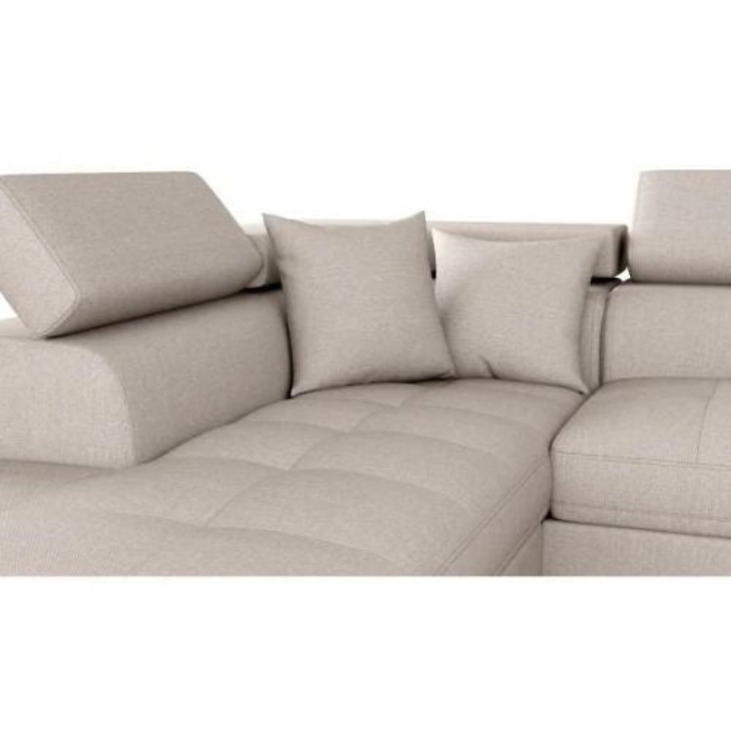 Canapé d'angle  convertible panoramique 5 places avec coffre – Confort, design et praticité au quotidien