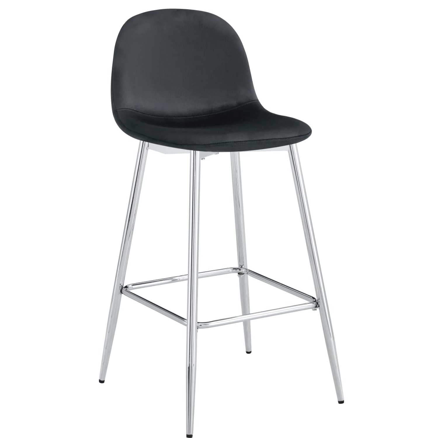 Tabouret de bar élégant en velours et métal doré – Chic, Confort et Style Scandinave