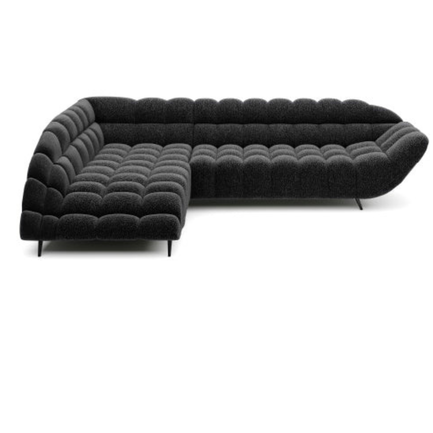 Canapé d’Angle – Design Moderne avec Profondeur d’Assise Réglable Électriquement