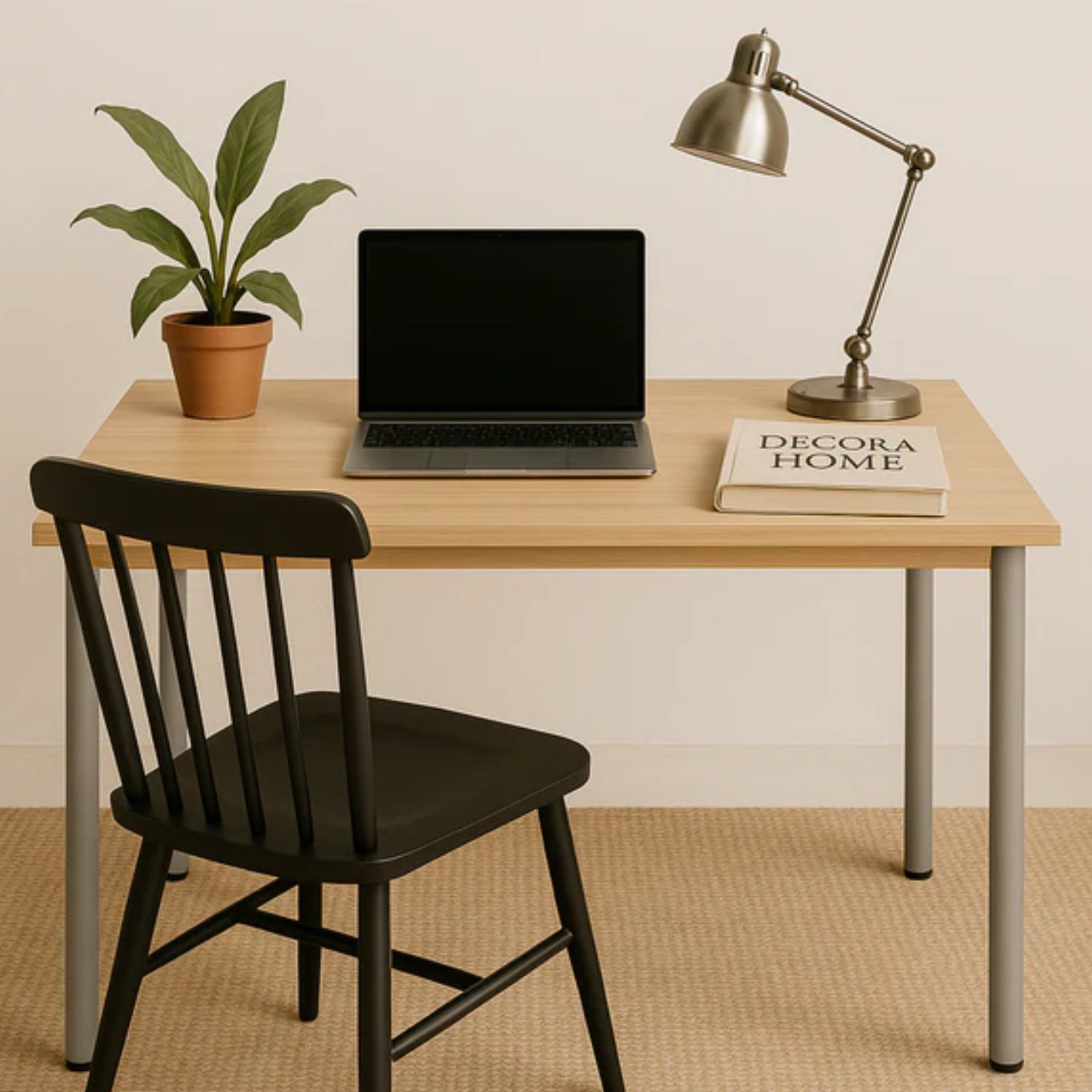 Bureau Lumière de Sonoma - Design Contemporain et Résistant aux Rayures