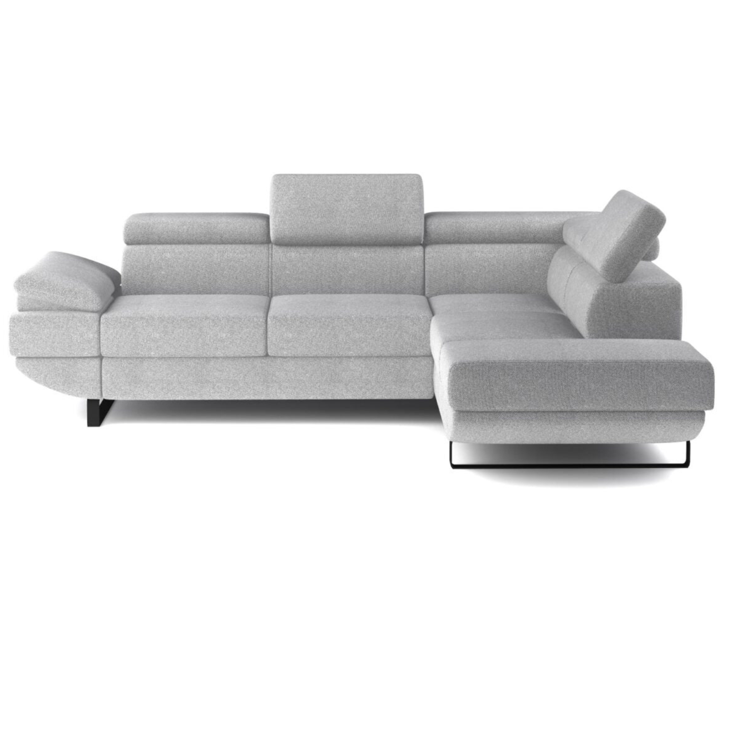 Canapé d’Angle – Confort Ajustable Électriquement et Élégance Contemporaine