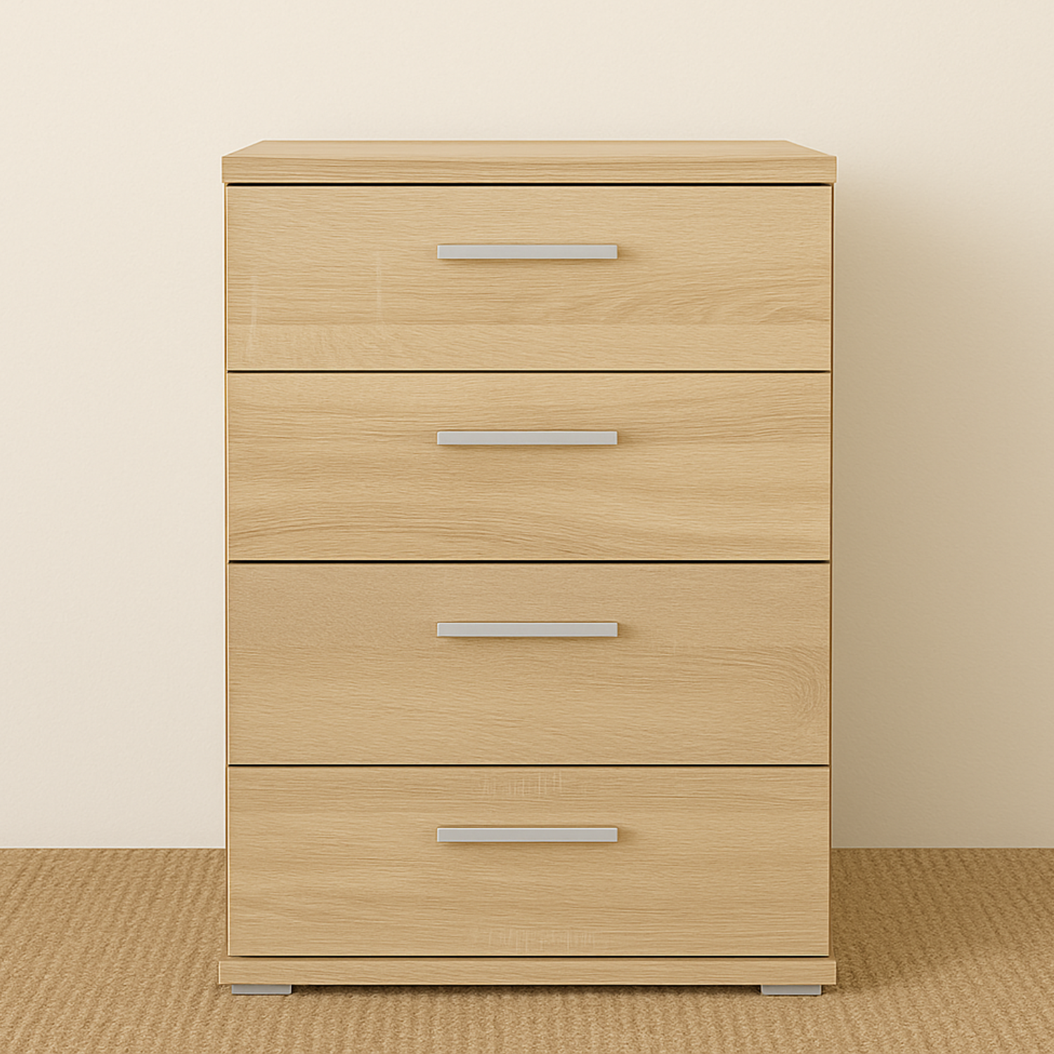 Caisson à Tiroirs de Bureau - Rangement Compact et Pratique avec Verrouillage Centralisé