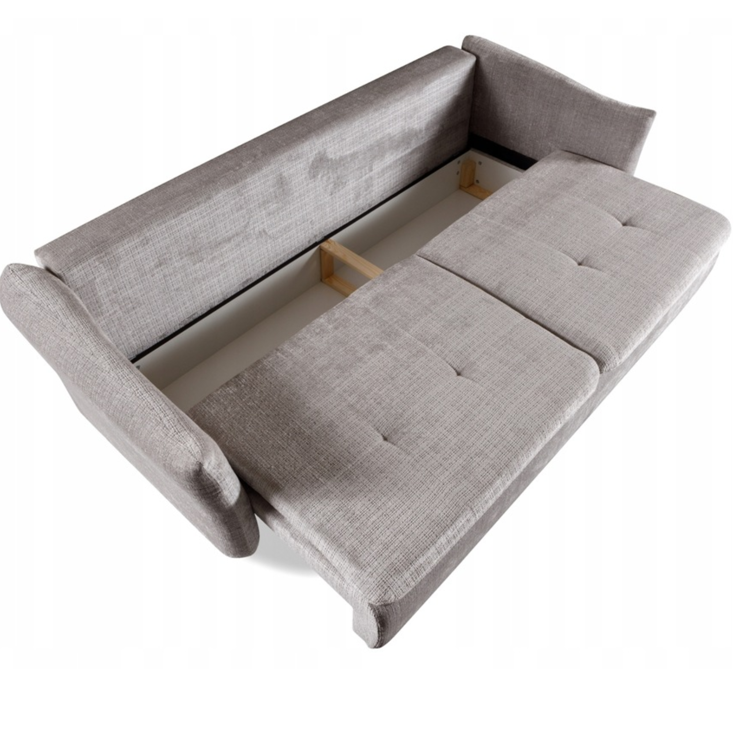 Canapé-lit 230 cm avec fonction couchage DL et coffre – confort durable et design classique