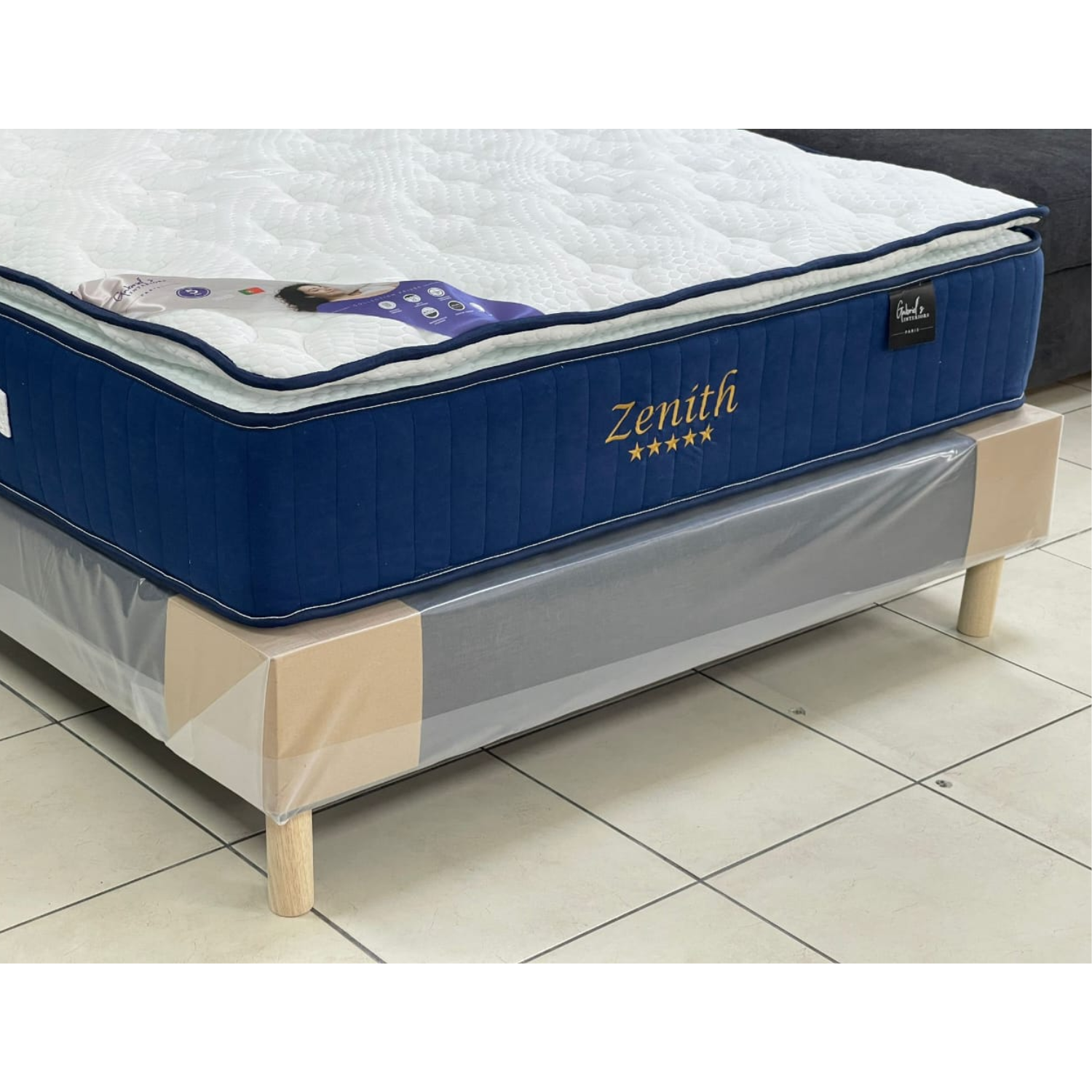 Matelas  à ressorts avec surmatelas intégré – 32 cm | 140×190 cm ou 160×200 cm
