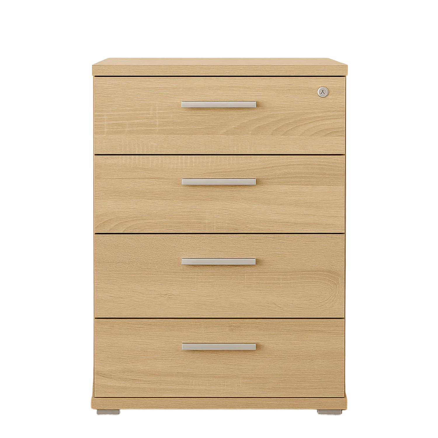 Caisson à Tiroirs de Bureau - Rangement Compact et Pratique avec Verrouillage Centralisé