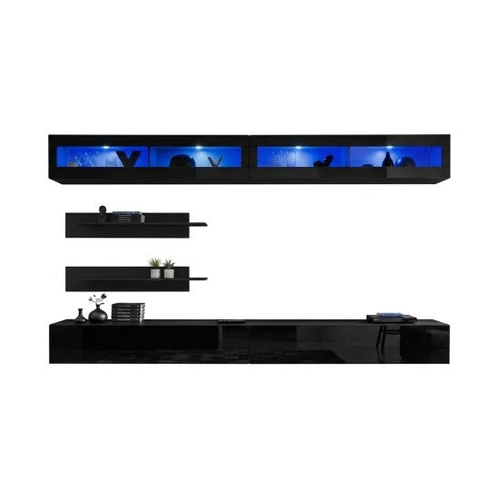 FLY I2 wall unit, noir brillant — vue 2