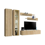 FLY A4 wall unit, hickory Jackson — vue 2