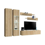 FLY A5 wall unit, hickory Jackson — vue 2