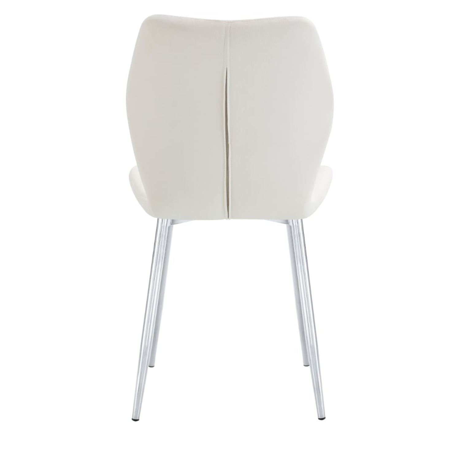 Chaise  en Velours avec Pieds Métal Noir