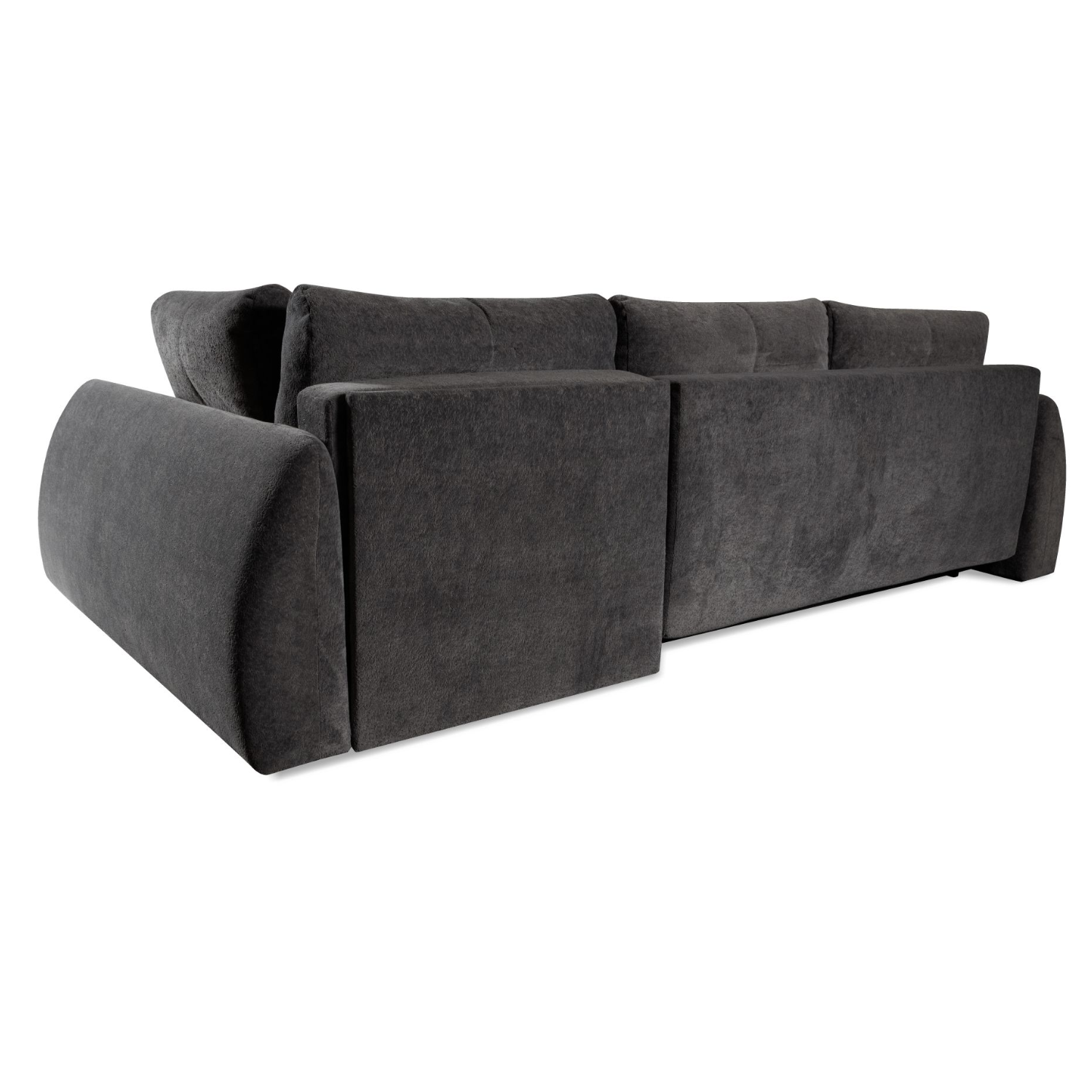 Canapé d’angle extensible avec rangement – 291 cm – Côté droit – Gris