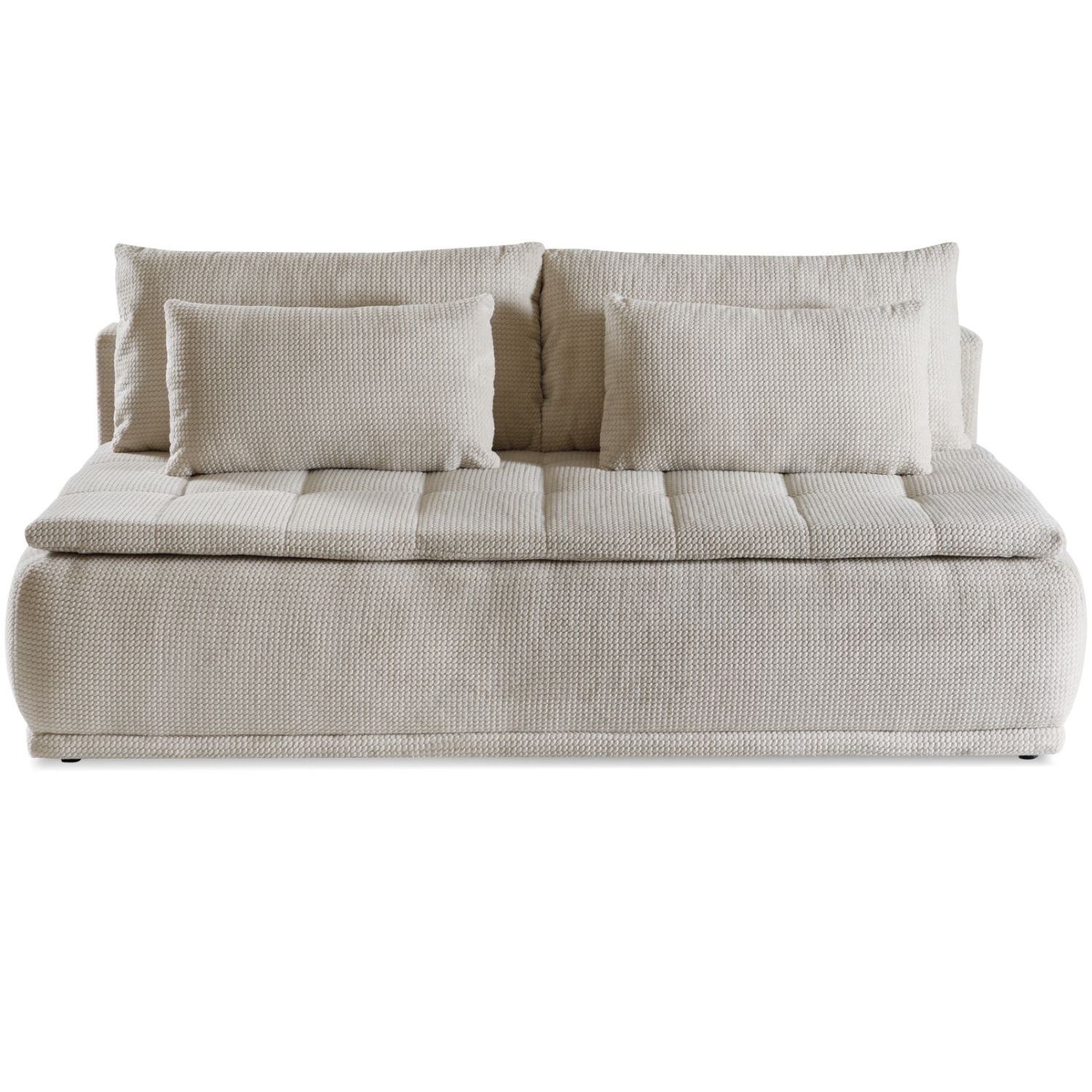 Canapé-lit 220 cm avec fonction couchage DL et coffre – grand confort et design épuré