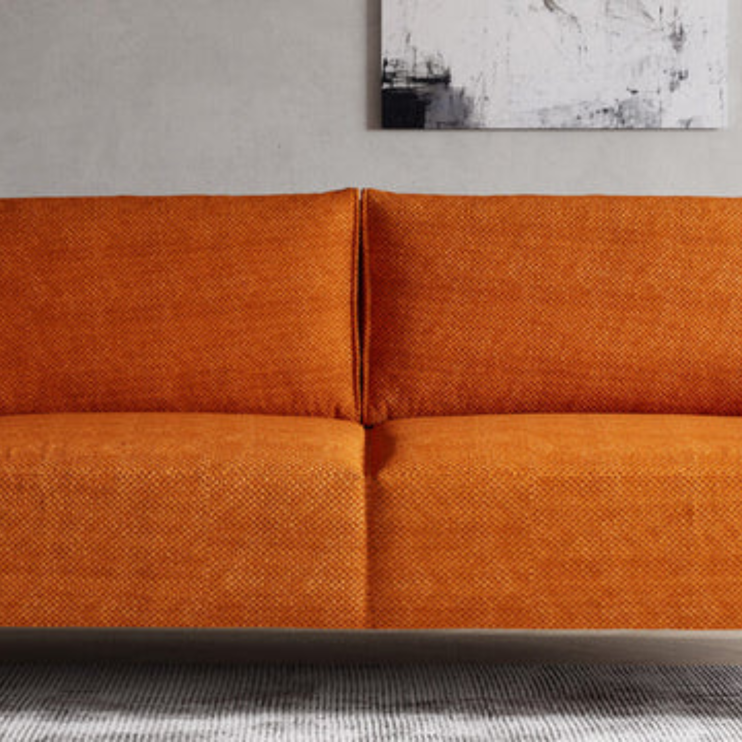 Canapé d'Angle avec Fonction Lit et Coffre de Rangement