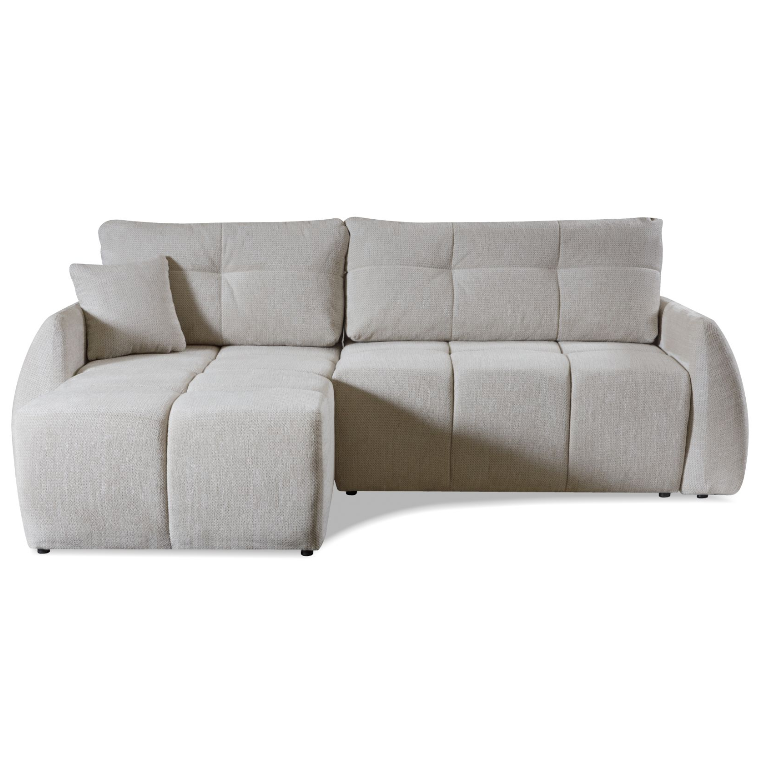 Canapé d’angle convertible – 255 cm – Couchage & Rangement – Moderne et modulable