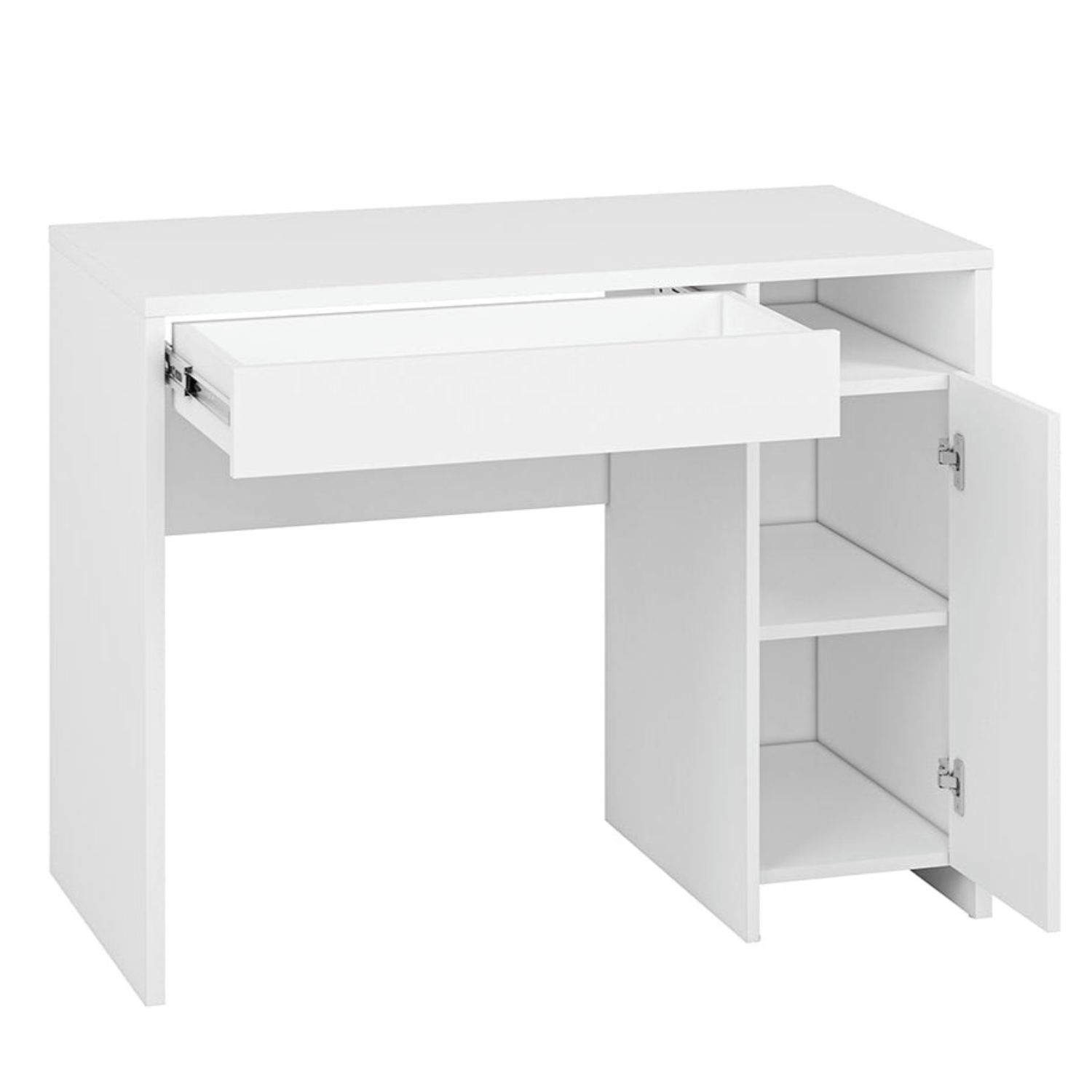 Bureau Blanc Contemporain – Résistance Supérieure et Finitions Haut de Gamme