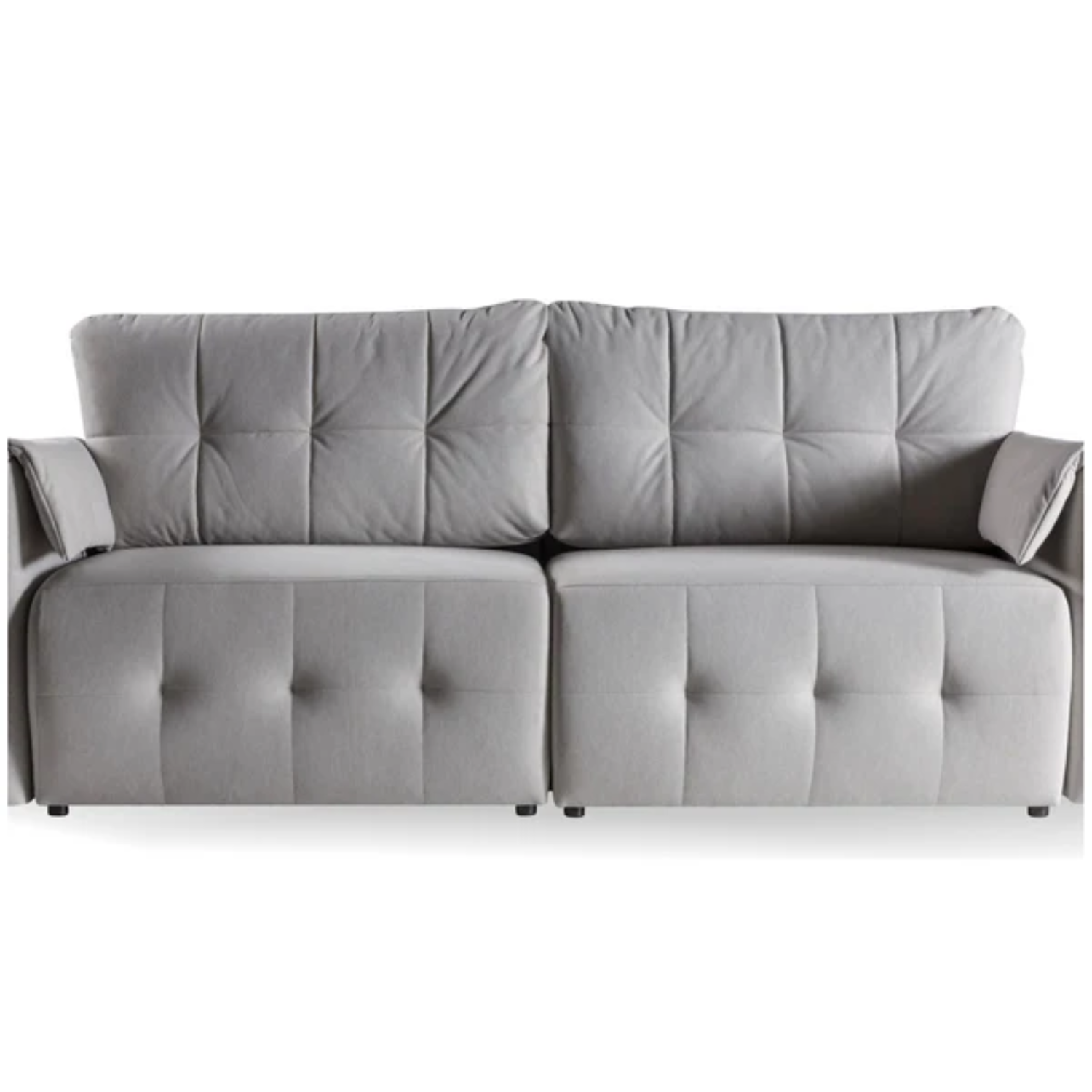 Canapé-lit moderne 215 cm avec fonction couchage et rangement - Design élégant et confort durable