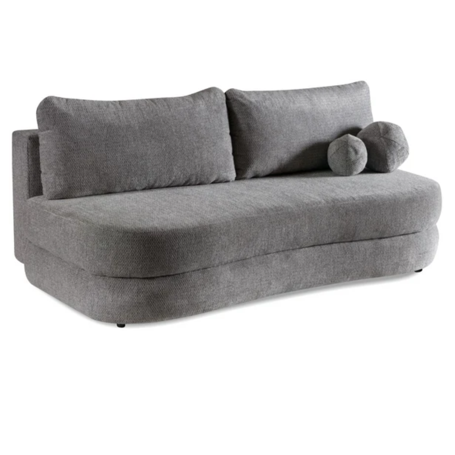 Canapé avec fonction couchage DL, ressorts Bonnell et rangement intégré.