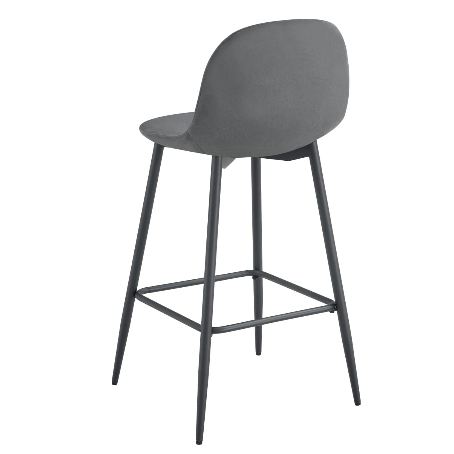 Tabouret de bar élégant en velours et métal doré – Chic, Confort et Style Scandinave