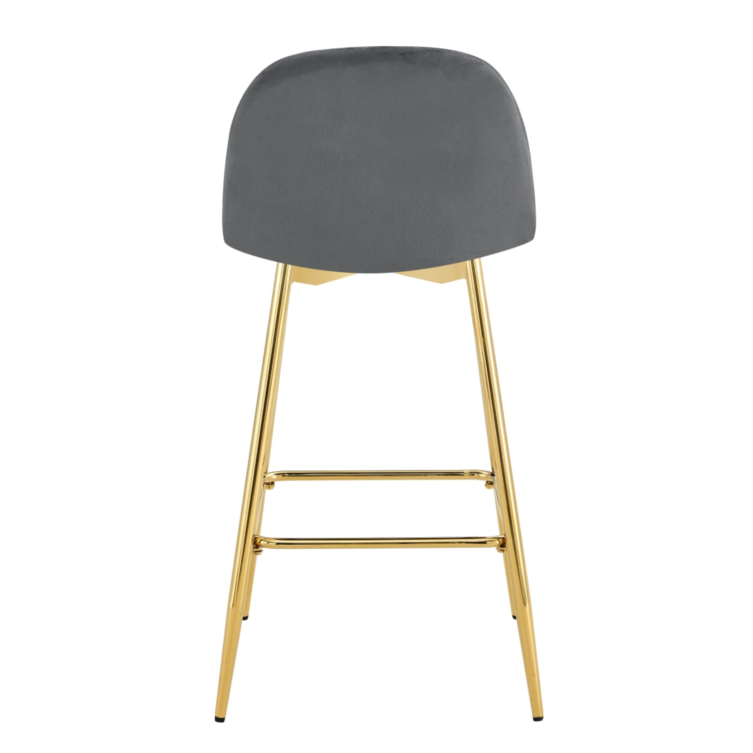 Tabouret de bar élégant en velours et métal doré – Chic, Confort et Style Scandinave