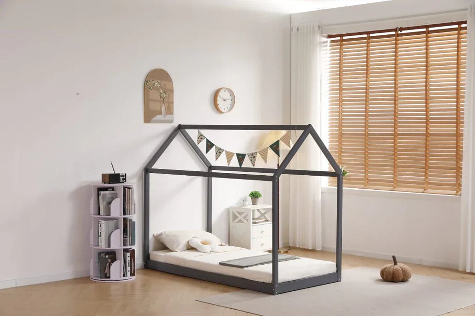 Lit Enfant – Structure MDF, Esprit Naturel 90x190 cm|Destockage|Decora Home