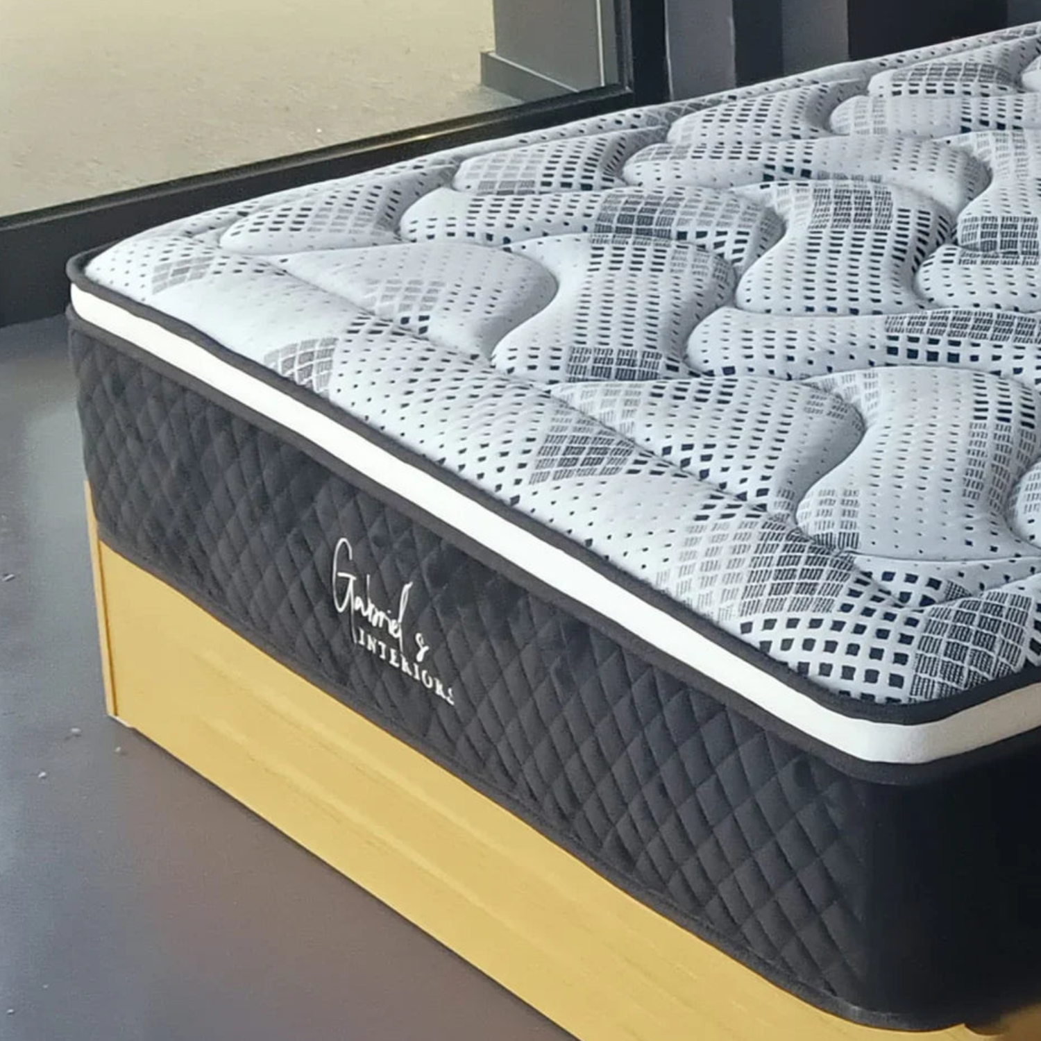 Matelas avec Ressorts Ensachés et Mousse Haute Densité