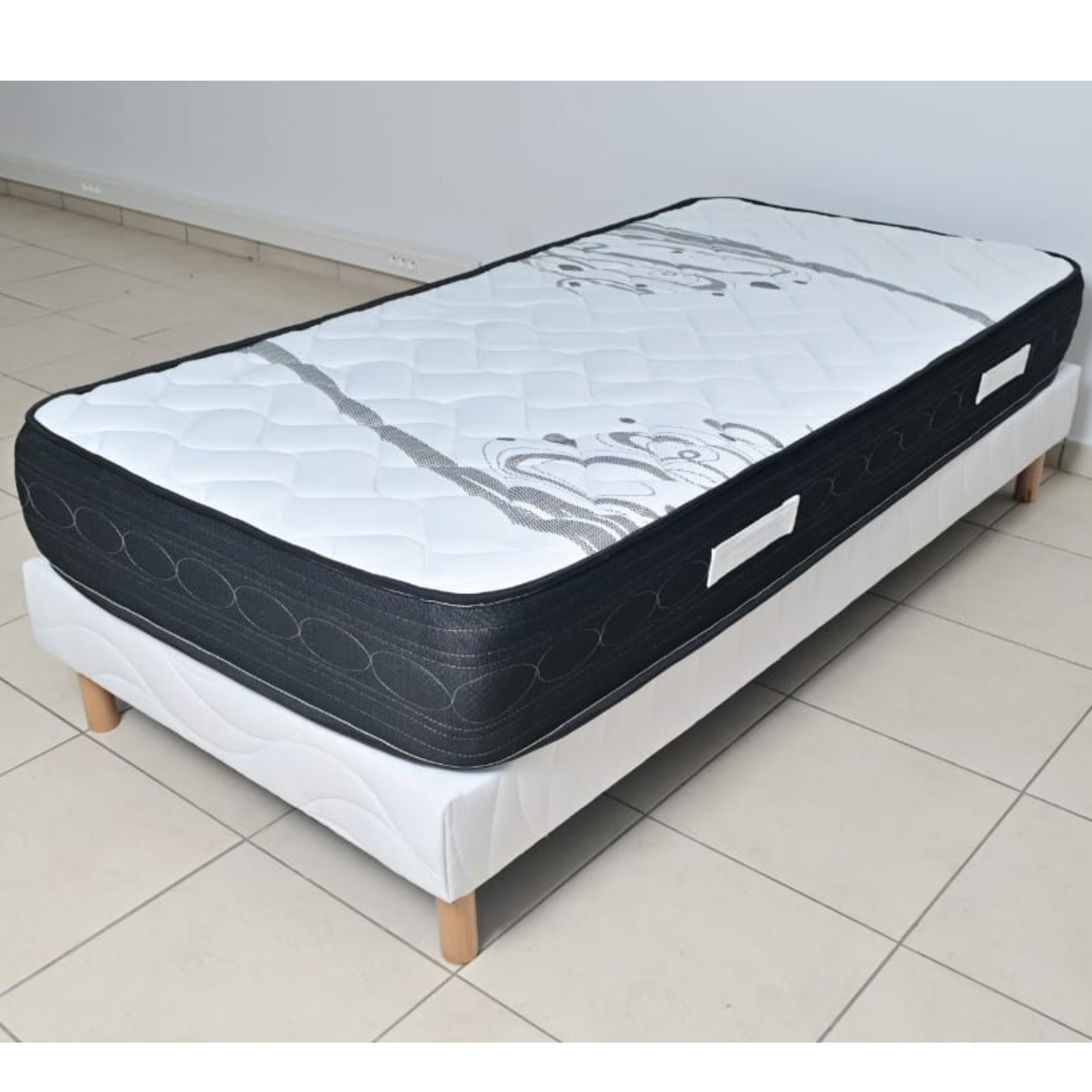 Matelas roulé 180x200x25 cm – Mousse Confort Ergonomique, Soutien Ferme et Pratique