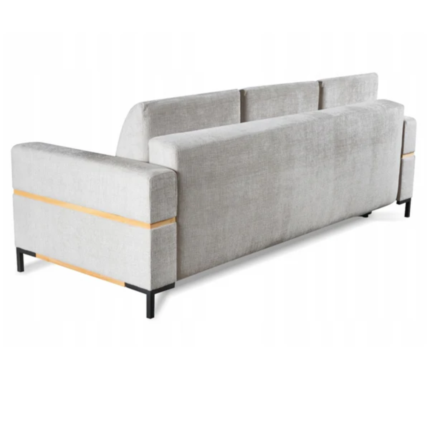 Canapé convertible 234 cm avec fonction couchage, coffre dépliage automatique DL – confort et gain de place