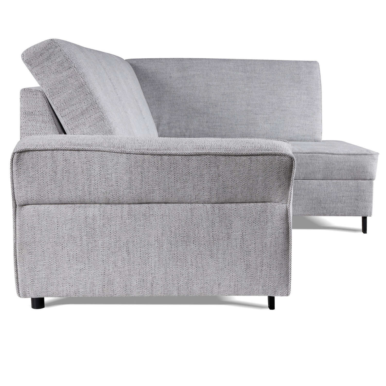 Canapé d’angle convertible avec rangement – Couchage 140x203 cm – Style moderne