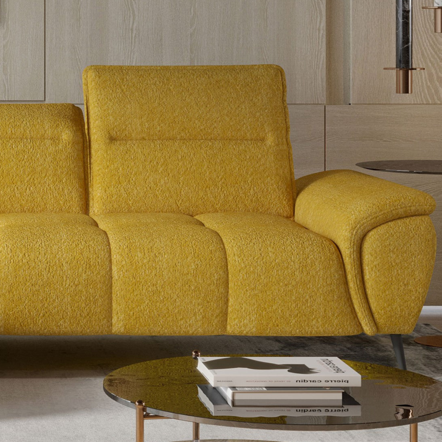 Canapé d’angle – Convertible avec rangement, têtières réglables & design moderne (S, L, XL)