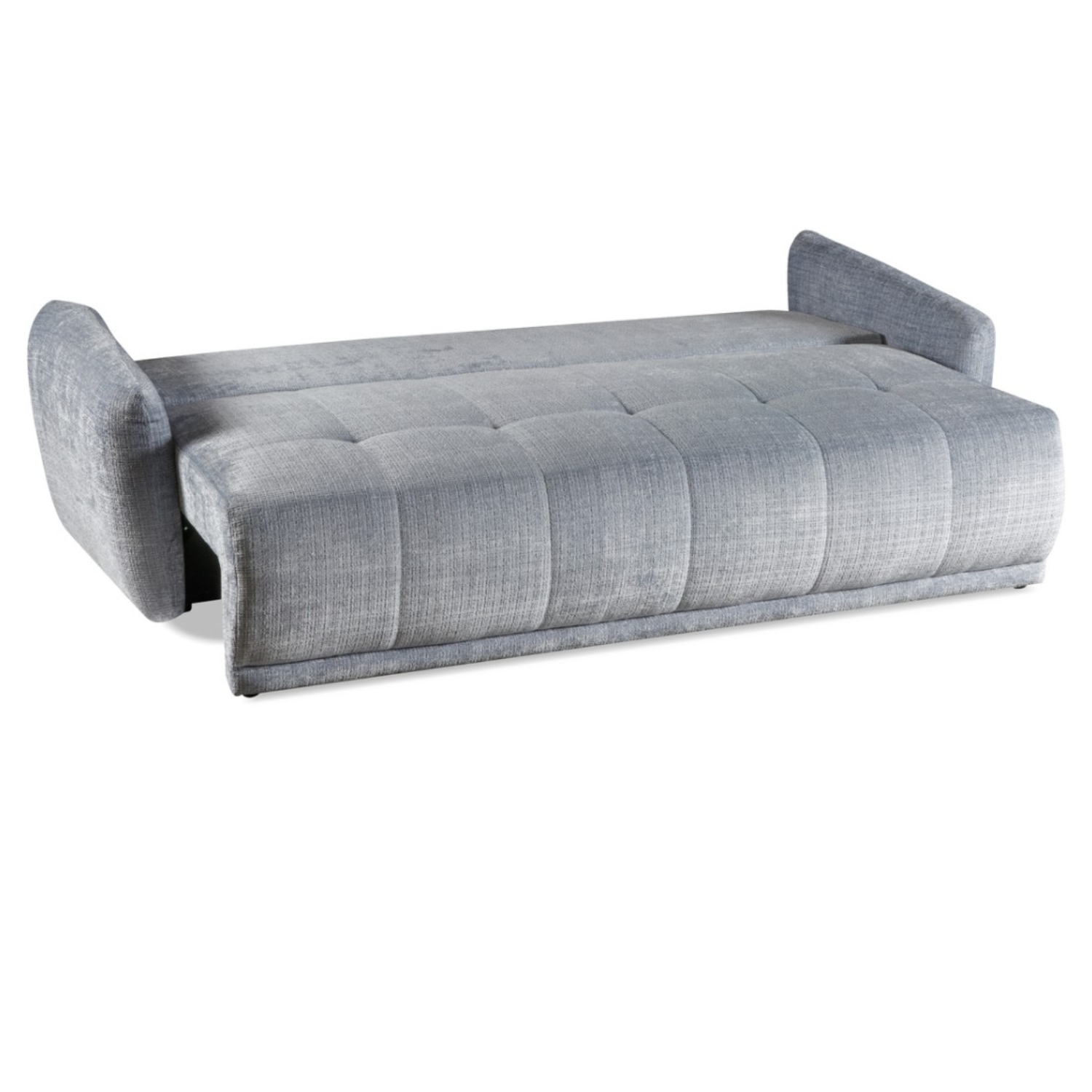 Canapé convertible 3 places avec coffre, couchage 142x200 cm, style moderne et fonctionnel