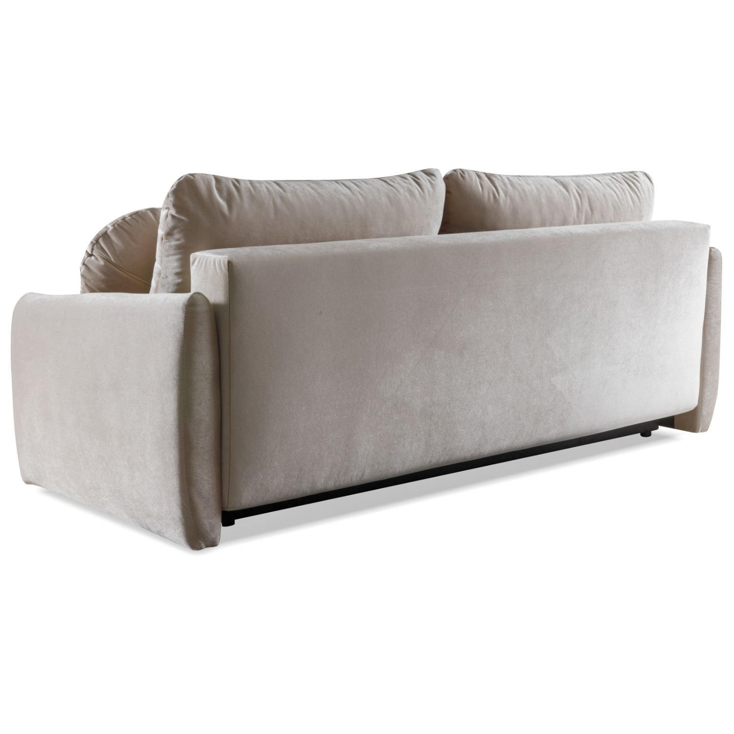 Canapé d’angle avec fonction couchage, coffre de rangement et revêtement tissu
