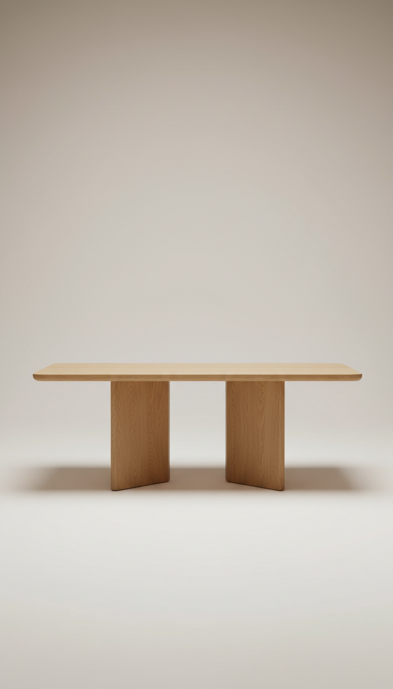 Modern Oak Dining Table