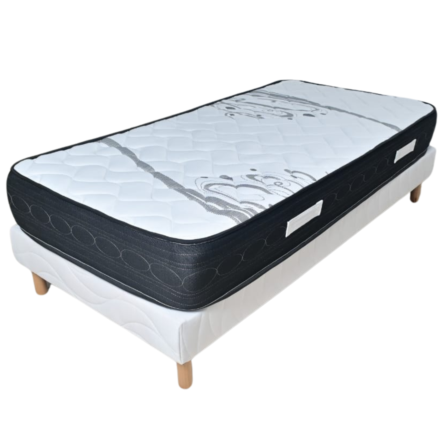 Matelas roulé 180x200x25 cm – Mousse Confort Ergonomique, Soutien Ferme et Pratique