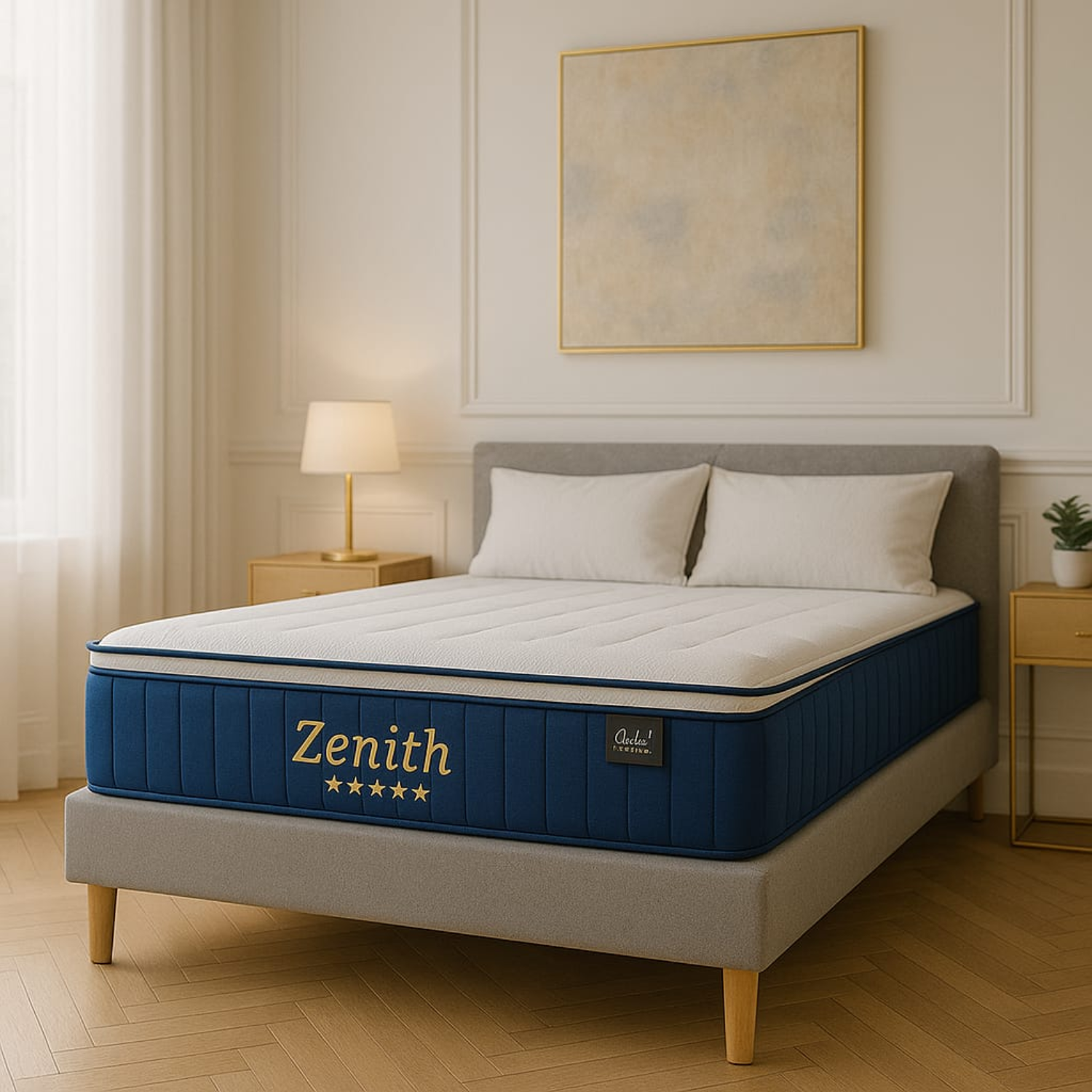 Matelas  à ressorts avec surmatelas intégré – 32 cm | 140×190 cm ou 160×200 cm