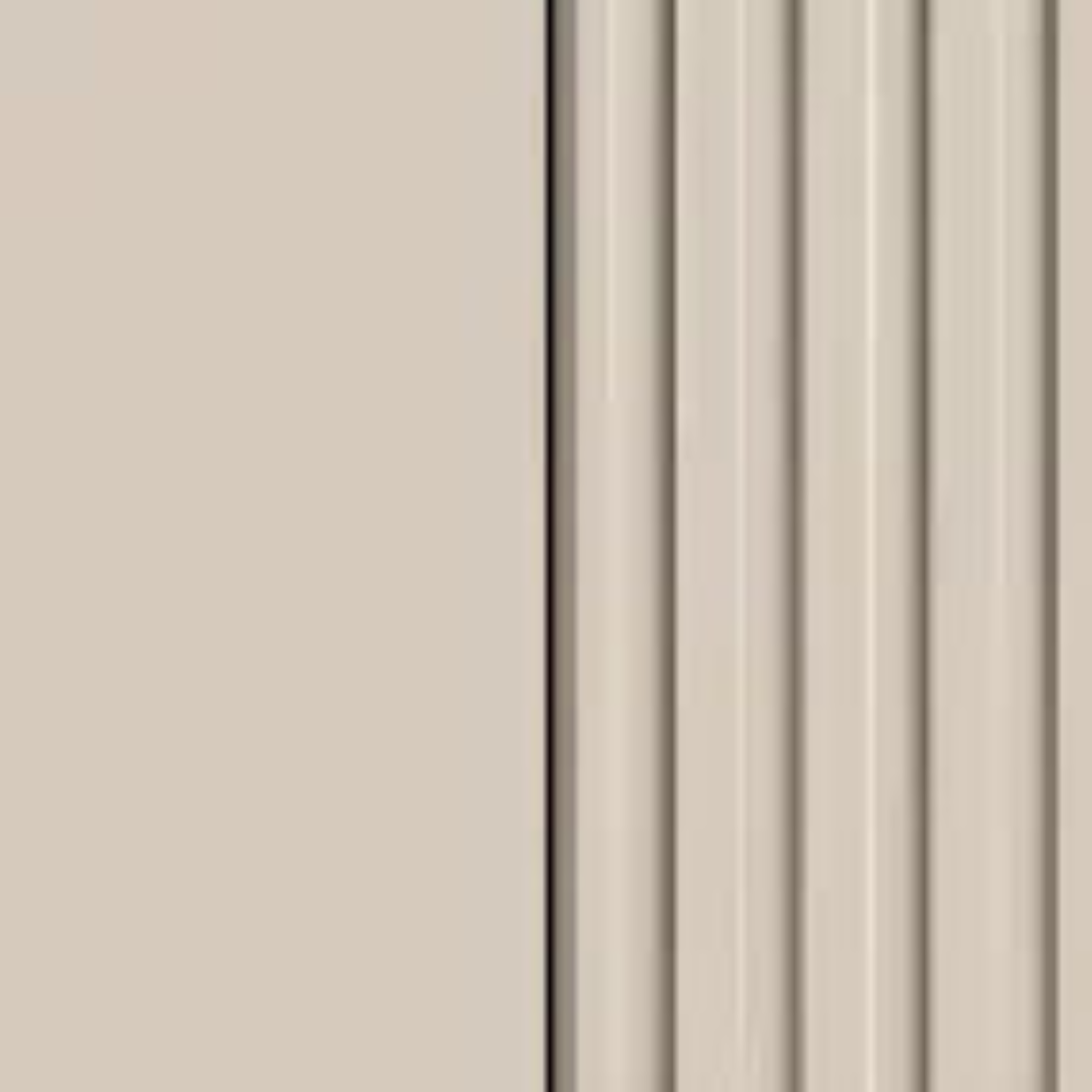 Cintre  Cachemire, MDF Fraisé, 3 Supports Noirs pour Vêtements d'Extérieur