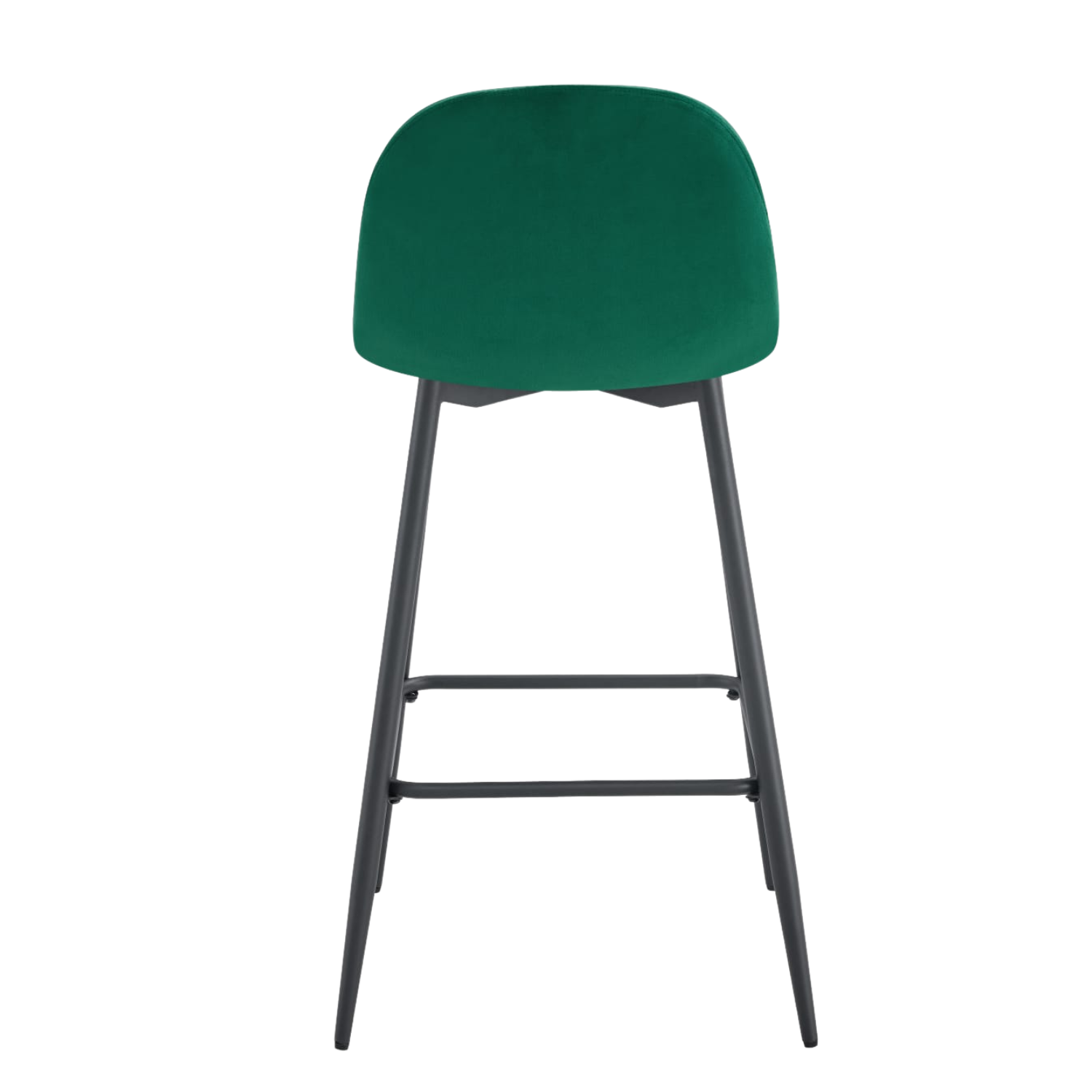 Tabouret de bar élégant en velours et métal doré – Chic, Confort et Style Scandinave