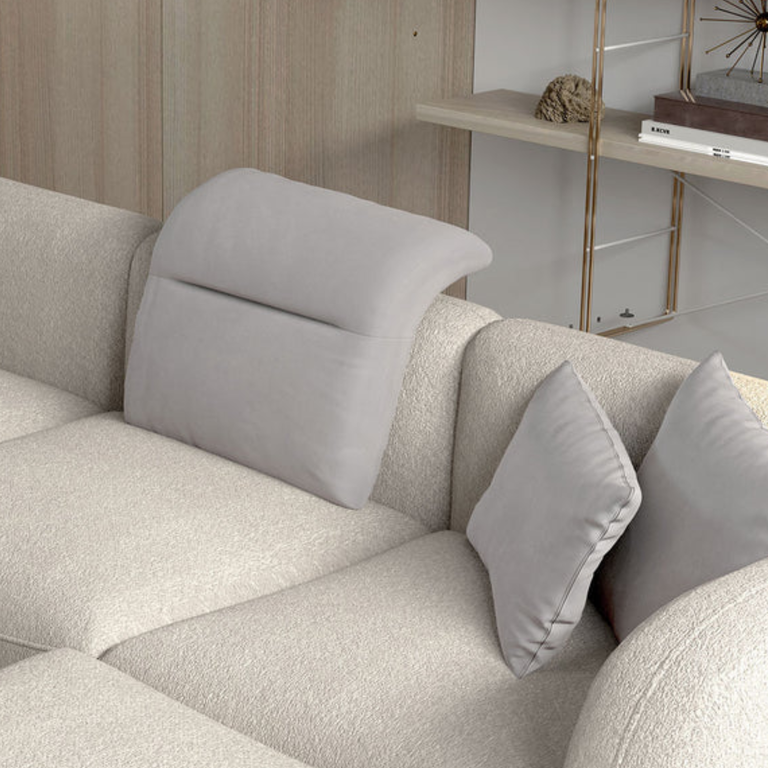 Canapé d'Angle XL en forme U Élégance et Confort