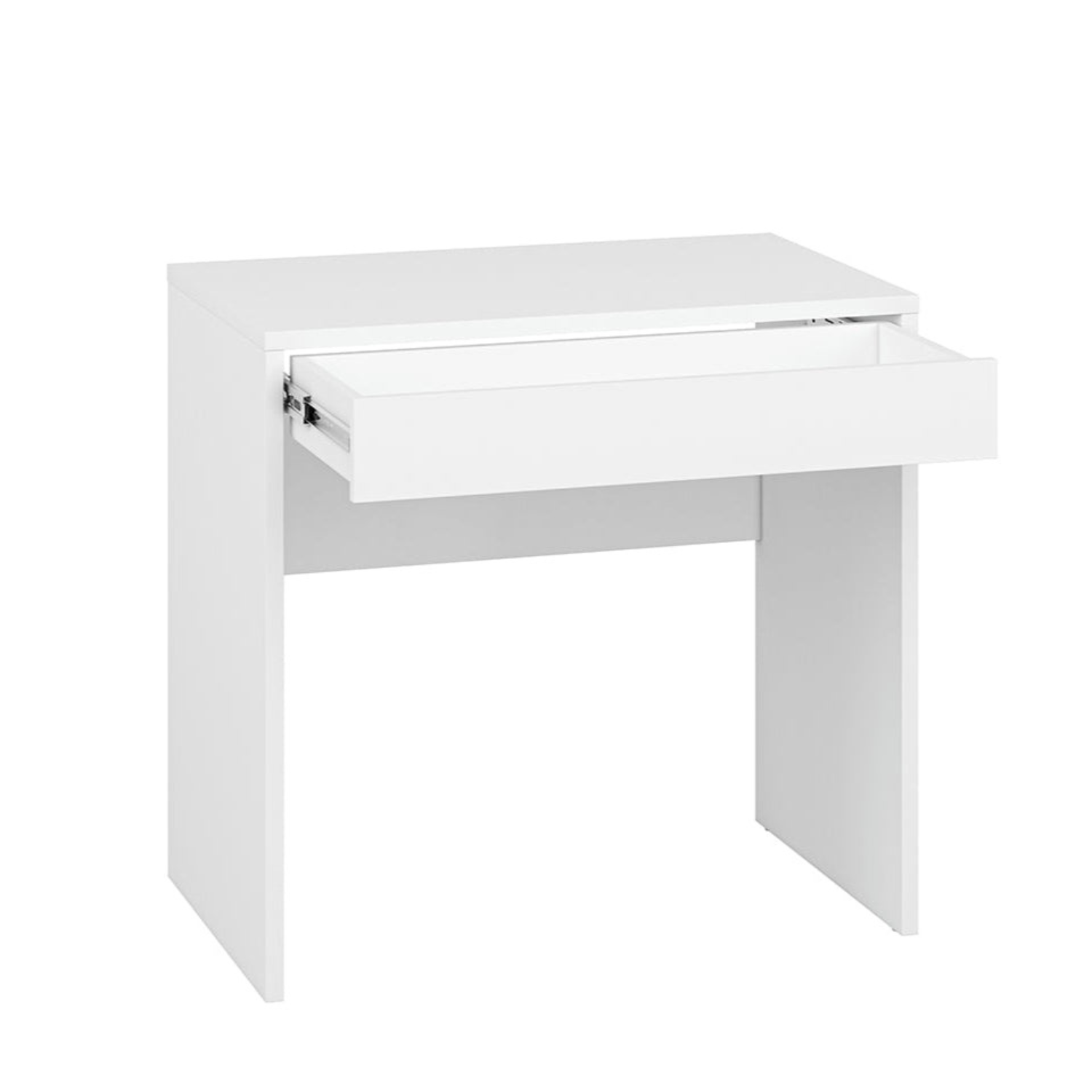 Bureau moderne blanc – Compact, résistant et design épuré pour espace de travail