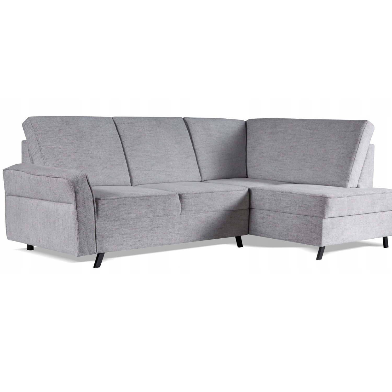 Canapé d’angle convertible avec rangement – Couchage 140x203 cm – Style moderne